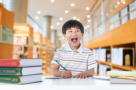 学习小孩高清图片素材