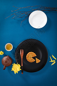 中秋节广式月饼图片