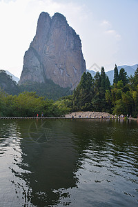 石栀岩风景区地标风光图片