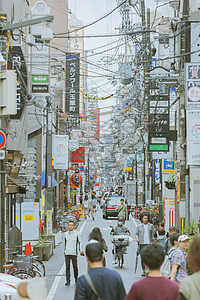 日本街拍日本京都背景