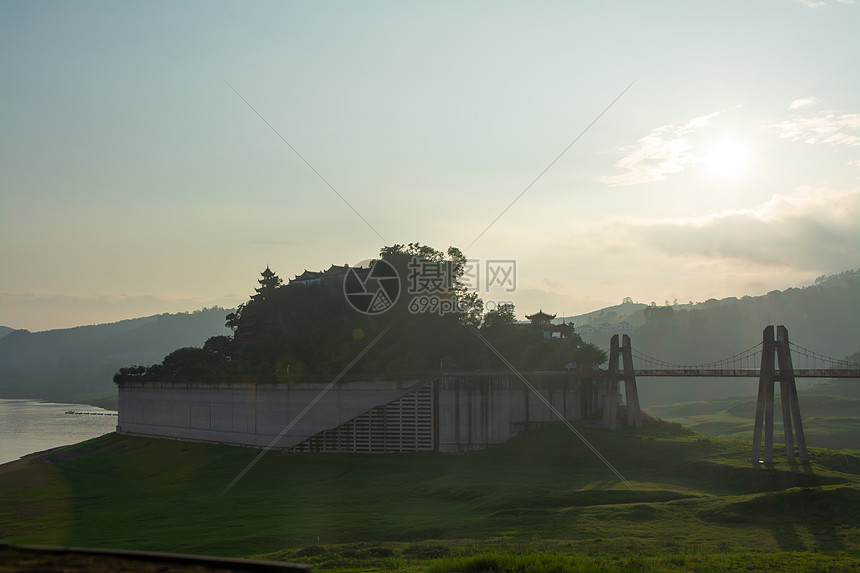 四川重庆著名旅游景点石宝寨