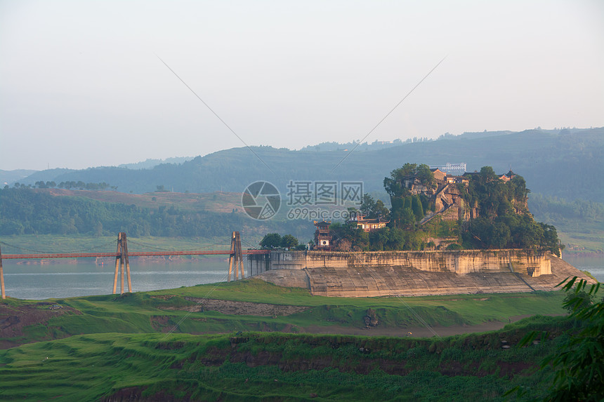 四川重庆著名旅游景点石宝寨