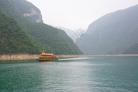 重庆著名旅游景点石宝寨图片素材