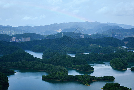 农夫山泉浙江千岛湖背景