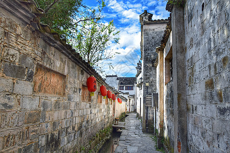 安徽宏村旅游景点高清图片