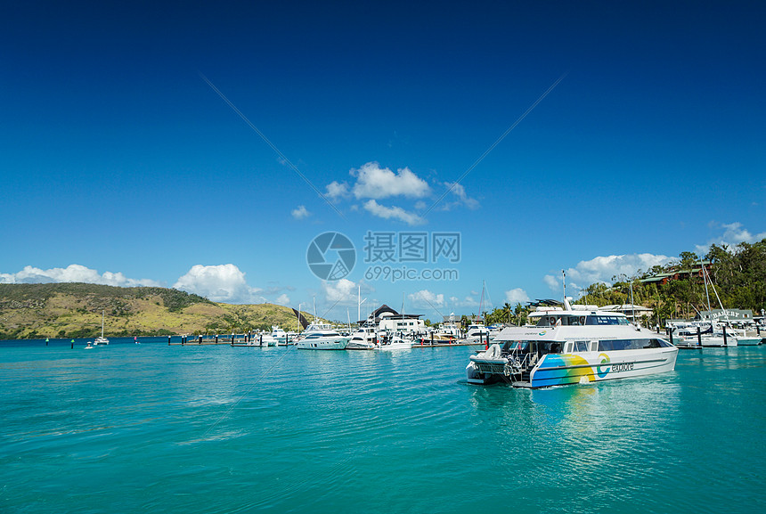 澳洲汉密尔顿岛海景图片