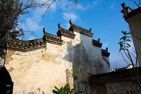 婺源篁岭风景区背景图片