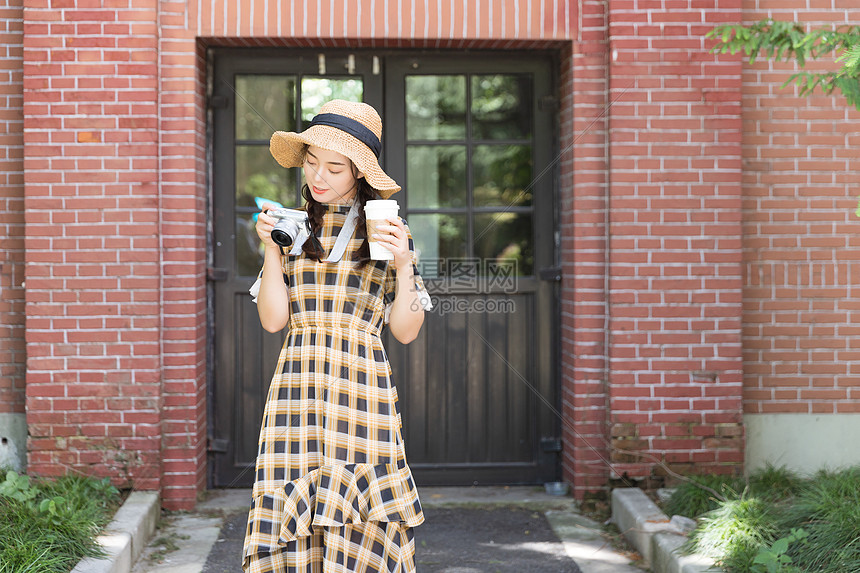 青春文艺复古美女图片