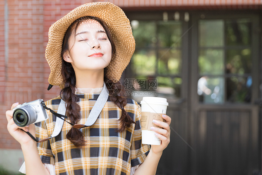 青春文艺复古美女图片