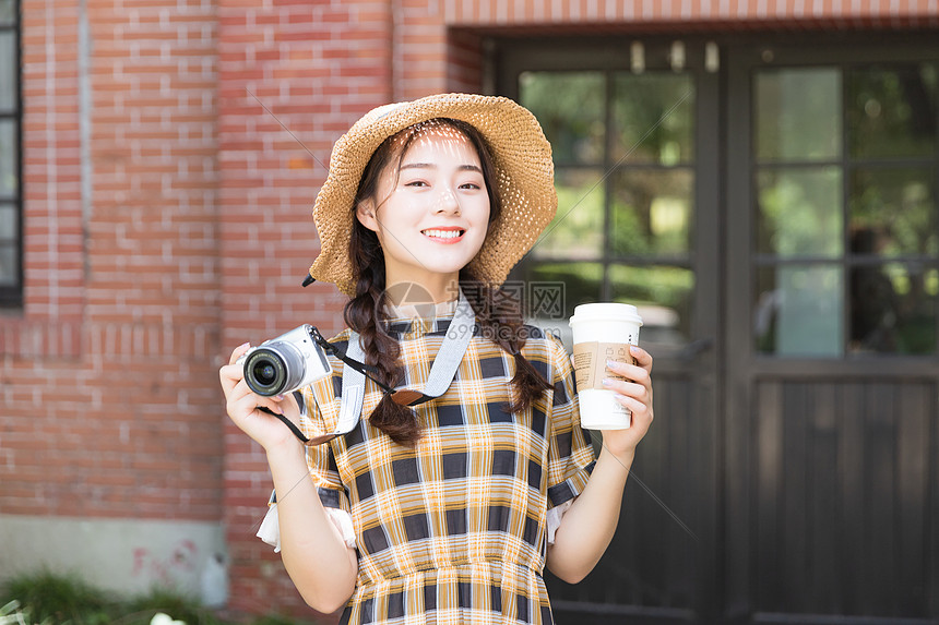 青春文艺复古美女图片