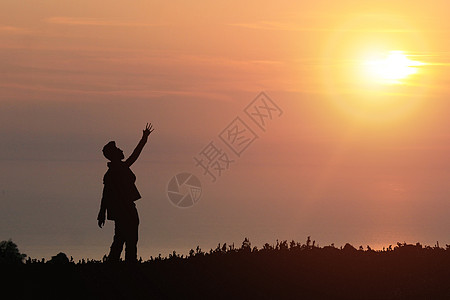 远足户外登山高清图片