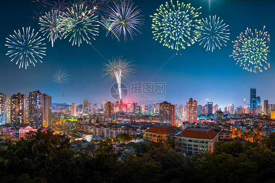 烟花城市图片素材_免费下载_jpg图片格式_vrf高清图片