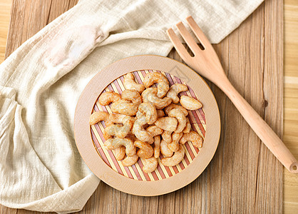 椒盐基围虾养生食物设计图片