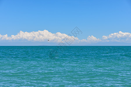 青海星空蓝色青海湖背景