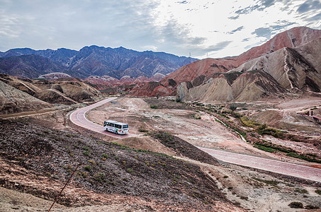 张掖七彩丹霞甘肃张掖丹霞地质公园背景