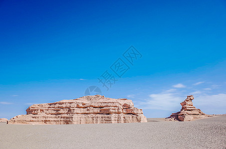 敦煌魔鬼城甘肃敦煌雅丹国家地质公园背景