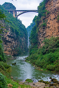 贵州黔西南马岭河峡谷高清图片