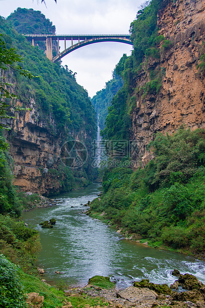 贵州黔西南马岭河峡谷图片