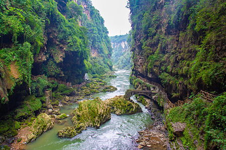 贵州黔西南马岭河峡谷背景