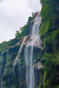 贵州黔西南马岭河峡谷背景