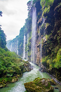 贵州黔西南马岭河峡谷背景