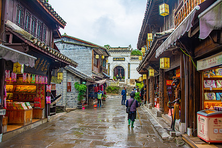 花溪青岩古镇风景贵州四大古镇之青岩古镇背景