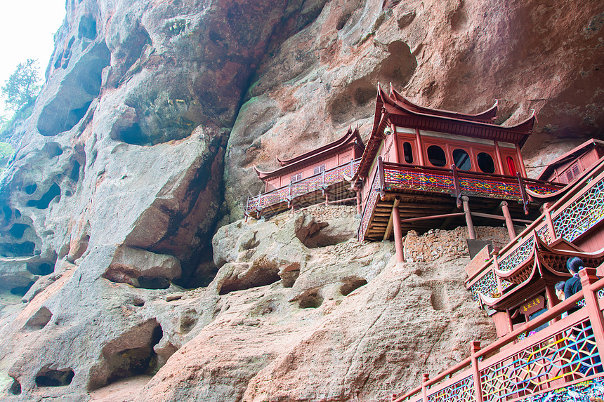 福建泰宁寨下大峡谷景区图片