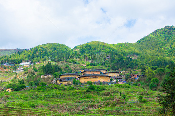 福建永定客家土楼图片