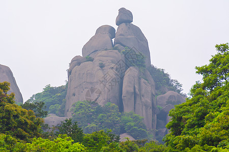 福建太姥山景区风光背景