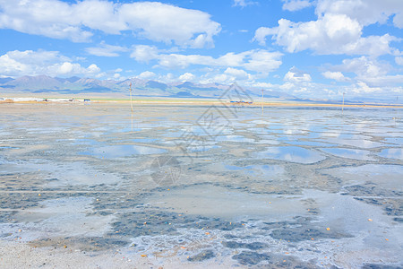 青海省海西蒙古族藏族自治州茶卡盐湖图片