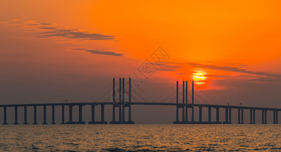 青岛胶州湾隧道胶州湾跨海大桥背景