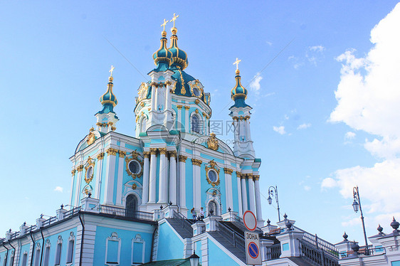 乌克兰基辅圣安德鲁教堂图片