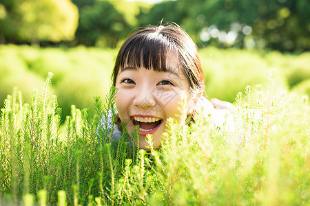 甜美清新女生图片