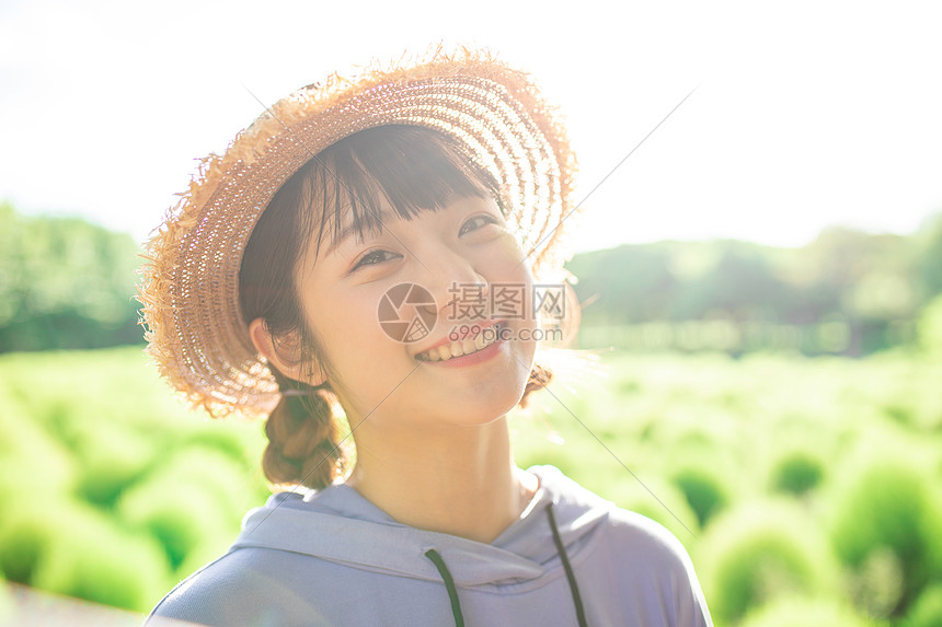 日系少女人像图片