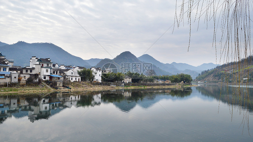 绩溪县徽派建筑徽派乡村图片