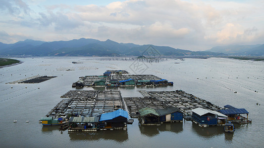 霞浦滩涂大海图片