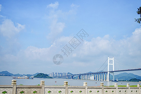 桥建筑虎门大桥背景