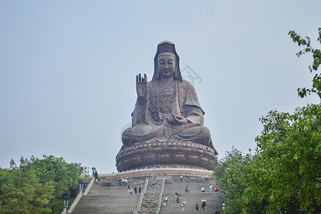 佛山西樵山大佛高清图片