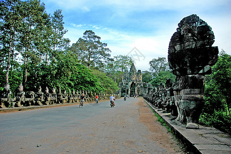 柬埔寨暹粒通王城Angkor Thom图片