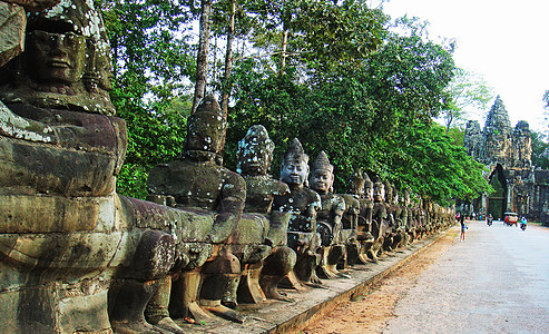 柬埔寨暹粒通王城Angkor Thom图片