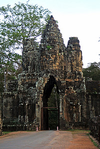 柬埔寨暹粒通王城Angkor Thom图片