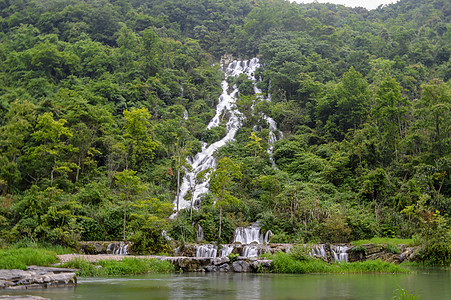 苗族风光小七孔风景区背景