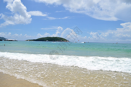 三亚亚龙湾背景图片