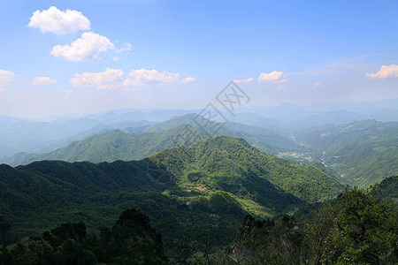 武当山景区湖北武当山背景