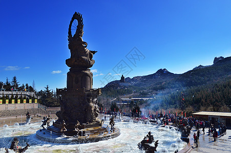 威海石岛赤山风景区高清图片