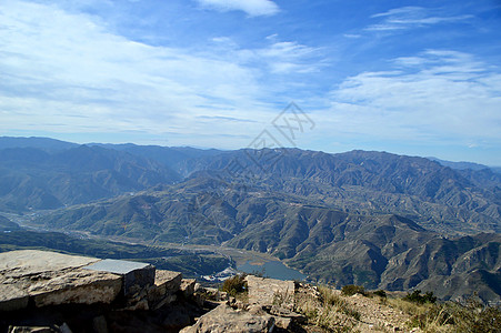 地理北岳恒山风光背景