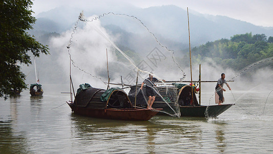 俄罗斯小镇丽水古堰画乡背景