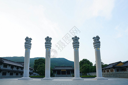 宁波阿育王寺背景