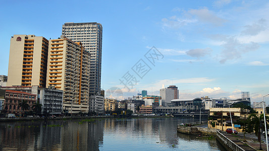 菲律宾马尼拉城市风光背景图片