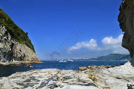 韩国济州岛风光背景